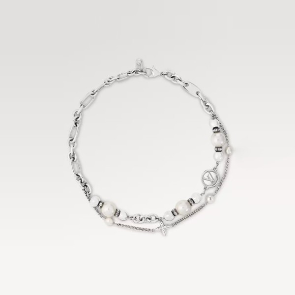 ❤루이비통 여성 미드나잇 펄 팔찌 - Louis vuitton Womens Midnight Pearl Bracelet - acc5414x