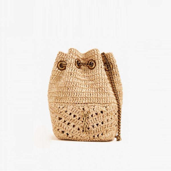 ❤입생로랑 여성 라피아 조 미니 버킷백 - Saint Laurent Womens Raffia Joe Mini Bag - ysb5467x