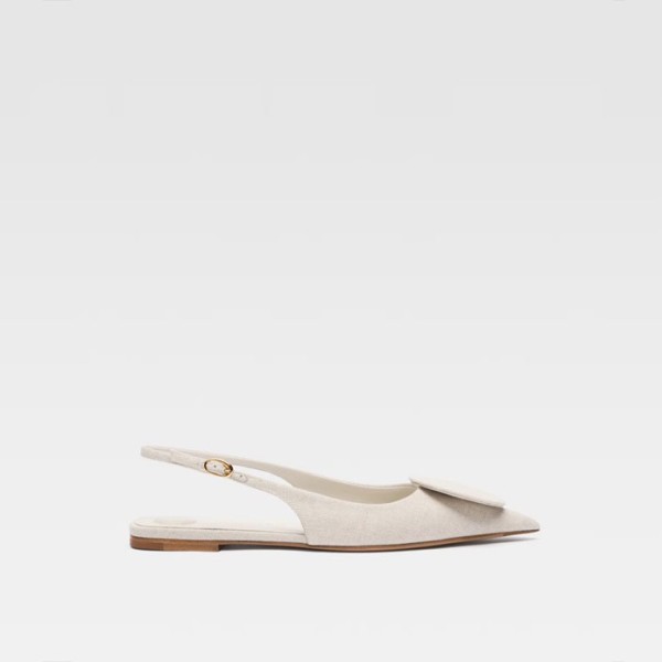 ❤자크뮈스 여성 두엘로 플랫 슬링백 - Jacquemus Womens Duelo Flat Slingbacks - jas5669x