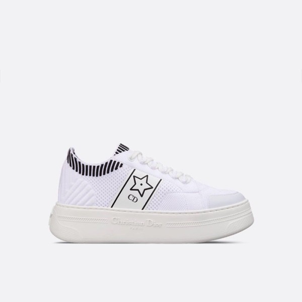 ❤디올 여성 스타 플랫폼 스니커즈 - Dior Womens Star Platform Sneakers - dis5680x