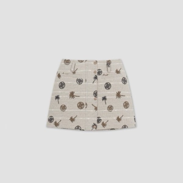 ❤[G/FORE] 지포어 여성 자카드 스커트 - gol1626x