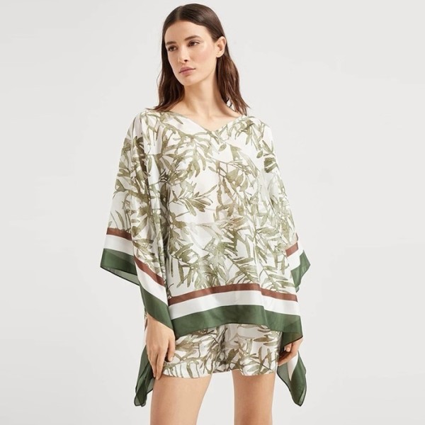 ❤브루넬로쿠치넬리 여성 실크 판쵸 - Brunello Cucinelli Womens Silk Pancho - acc5427x