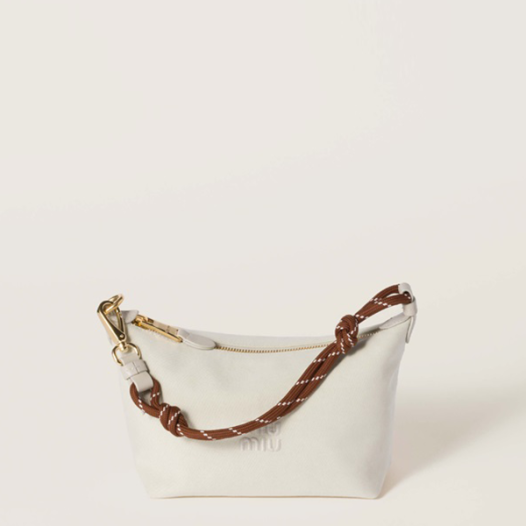 ★미우미우 여성 스피릿 개버딘 파우치 - Miumiu Womens Spirit Gabardine Pouch