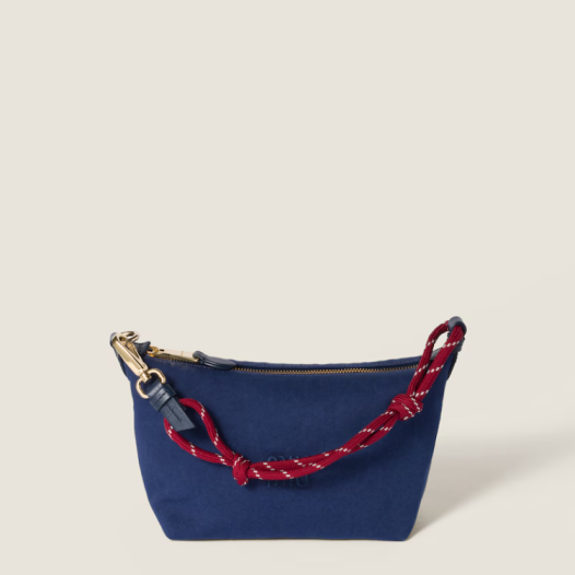 ★미우미우 여성 스피릿 개버딘 파우치 - Miumiu Womens Spirit Gabardine Pouch