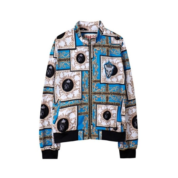 ❤[UTAA] 유타 여성 네온 바로크 블루종 점퍼 - gol1657x