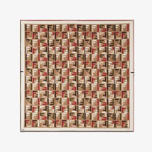❤펜디 여성 FF 스퀘어 스카프 - Fendi Womens FF Square Scarf - acc5437x