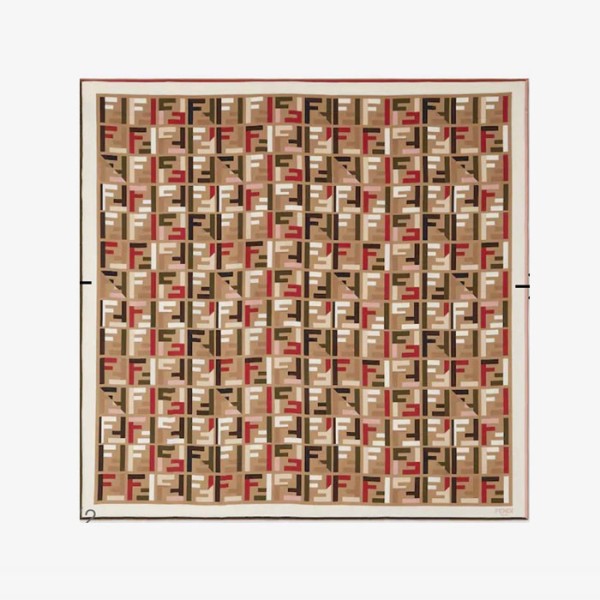 ❤펜디 여성 FF 스퀘어 스카프 - Fendi Womens FF Square Scarf - acc5437x