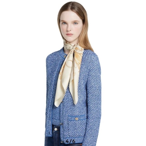 ❤구찌 여성 실크 스퀘어 숄 - Gucci Womens Silk Square Shawl - acc5441x