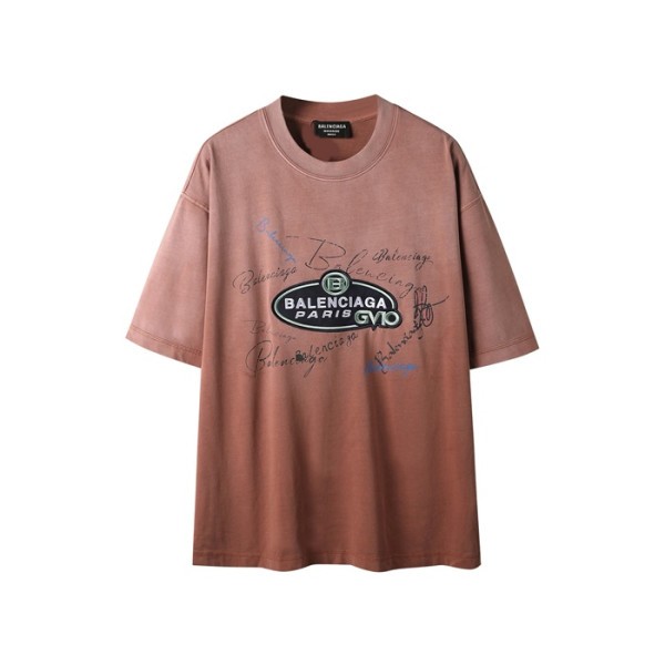 ❤발렌시아가 남성 라운드 반팔 티셔츠 - Balenciaga Mens Round Tshirt - bac6583x