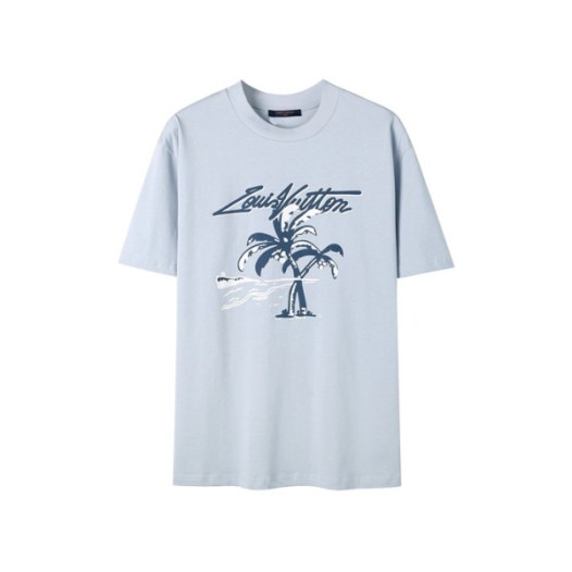 ❤루이비통 남성 라운드 반팔 티셔츠 - Louis vuitton Mens Round Tshirt - lvc6585x