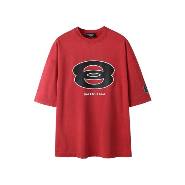 ❤발렌시아가 남성 라운드 반팔 티셔츠 - Balenciaga Mens Round Tshirt - bac6590x