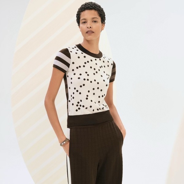 ❤에르메스 여성 크루넥 반팔티 - Hermes Womens Round Tshirt - hec6594x