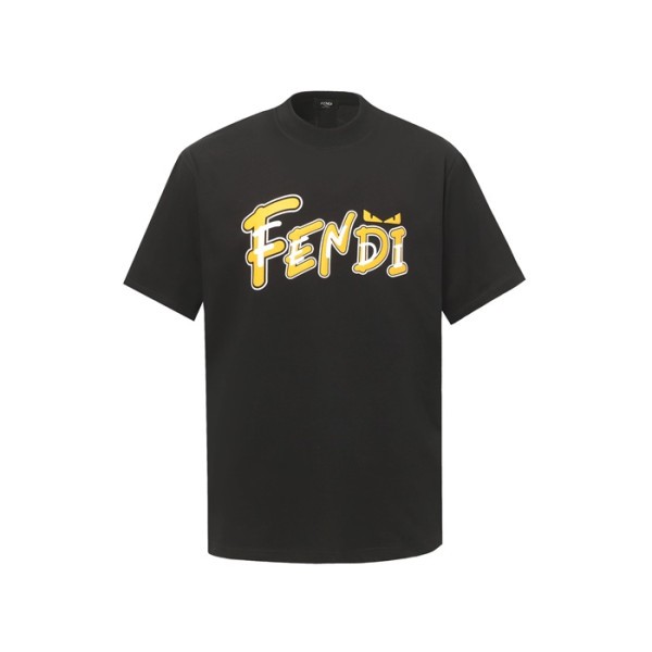 ❤펜디 남성 라운드 반팔 티셔츠 - Fendi Mens Round Tshirt - fec6595x