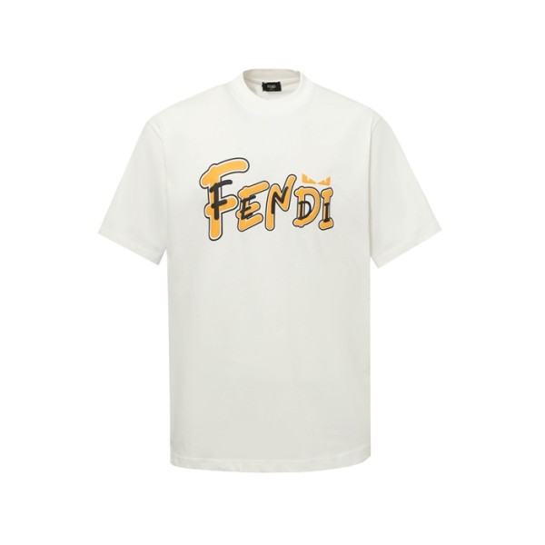 ❤펜디 남성 라운드 반팔 티셔츠 - Fendi Mens Round Tshirt - fec6596x