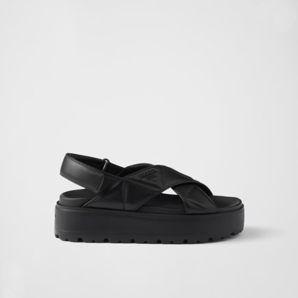 ❤프라다 여성 나파 가죽 샌들 - Prada Womens Nappa Leather Sandals - prs5702x