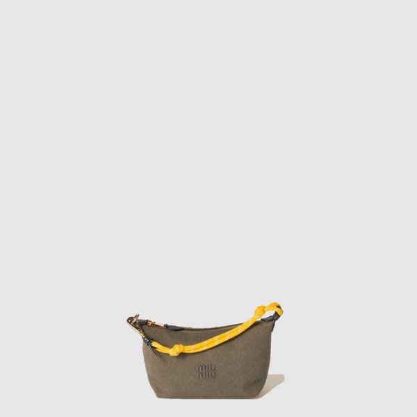 ❤미우미우 여성 가바딘 파우치 - Miumiu Womens Gabardine pouch - mib5596x