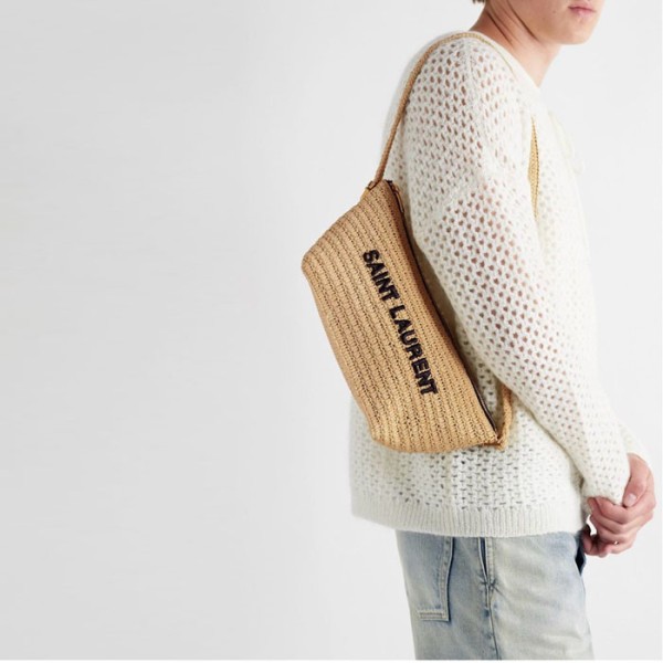 ❤입생로랑 남/녀 라피아  숄더백 - Saint Laurent Unisex Raffia Shoulder Bag - ysb5622x