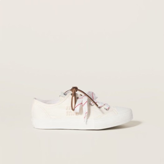 ❤미우미우 여성 워싱 데님 스니커즈 - Miumiu Womens Washed Denim Sneakers - mis5735x
