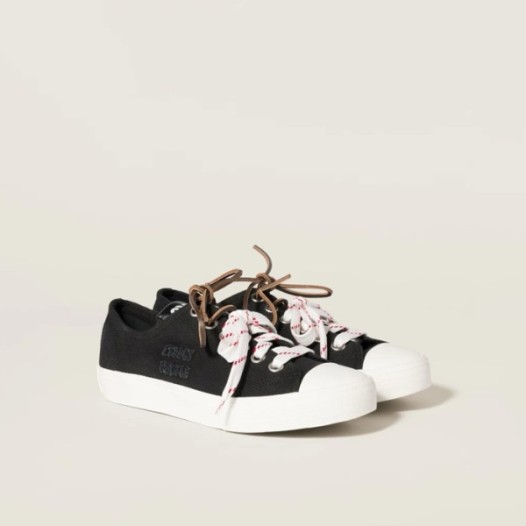 ❤미우미우 여성 워싱 데님 스니커즈 - Miumiu Womens Washed Denim Sneakers - mis5736x