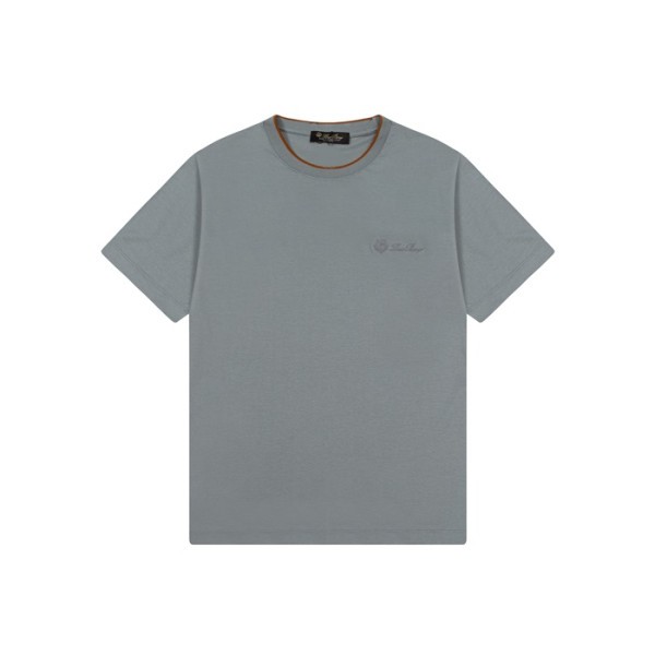 ❤로로피아나 남성 라운드 반팔티 - Loro Piana Mens Round Tshirt - lpc6636x