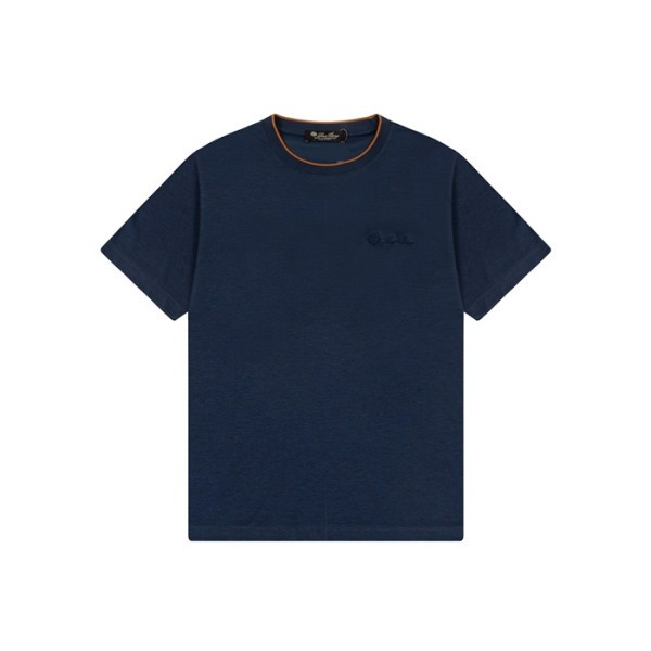 ❤로로피아나 남성 라운드 반팔티 - Loro Piana Mens Round Tshirt - lpc6637x