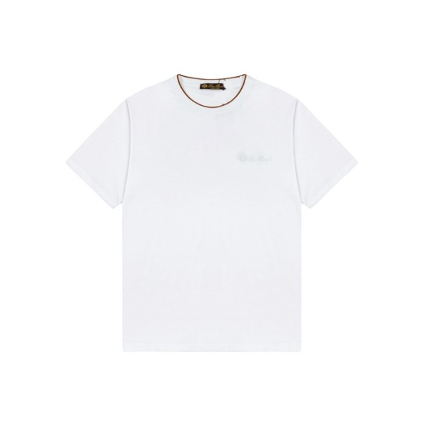 ❤로로피아나 남성 라운드 반팔티 - Loro Piana Mens Round Tshirt - lpc6638x