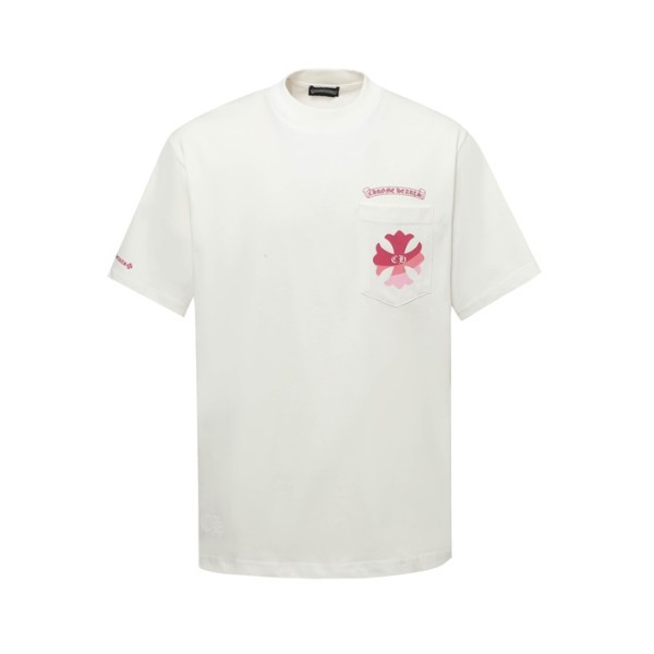 ❤크롬하츠 남성 라운드 반팔티 - Chrom Hearts Mens Round Tshirt - chc6642x