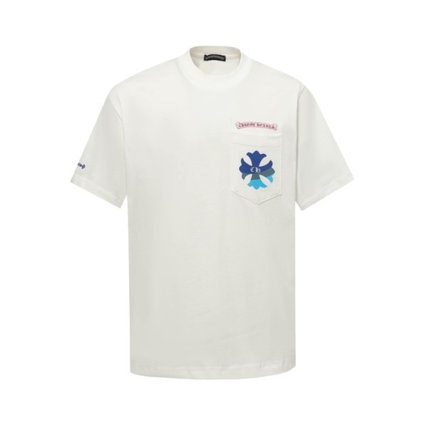 ❤크롬하츠 남성 라운드 반팔티 - Chrom Hearts Mens Round Tshirt - chc6646x