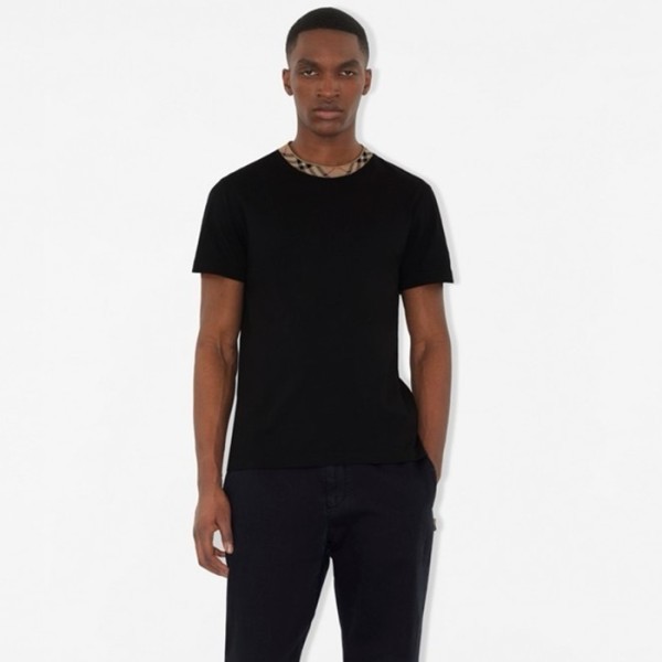 ❤버버리 남성 라운드 반팔 티셔츠 - Burberry Mens Round Tshirt - buc6657x