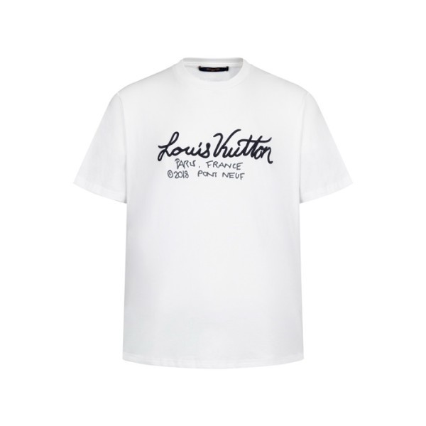 ❤루이비통 남성 라운드 반팔 티셔츠 - Louis vuitton Mens Round Tshirt - lvc6658x