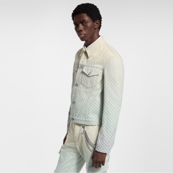 ❤루이비통 남성 데님 재킷 - Louis vuitton Mens Denim Jacket - lvc6692x