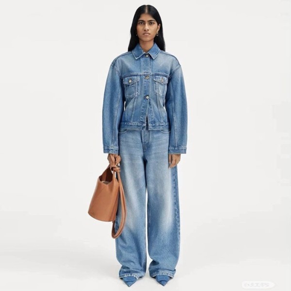 ❤자크뮈스 여성 데님 재킷 - Jacquemus Womens Denim Jacket - jac6710x
