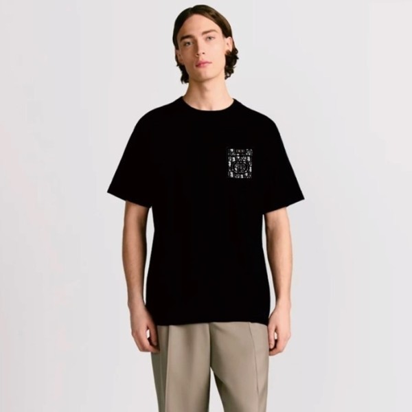 ❤디올 남성 라운드 반팔 티셔츠 - Dior Mens Round Tshirt - dic6794x