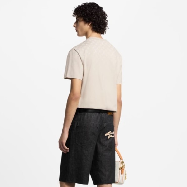 ❤루이비통 남성 라운드 반팔 티셔츠 - Louis vuitton Mens Round Tshirt - lvc6805x