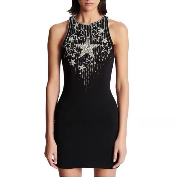 ❤발망 여성 트렌디 원피스 - Balmain Womens Trendy One-pieces - bac6825x