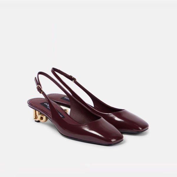 ❤돌체앤가바나 여성 에나멜 슬링백 - Dolce&Gabbana Womens Enamel Slingback - dos5817x