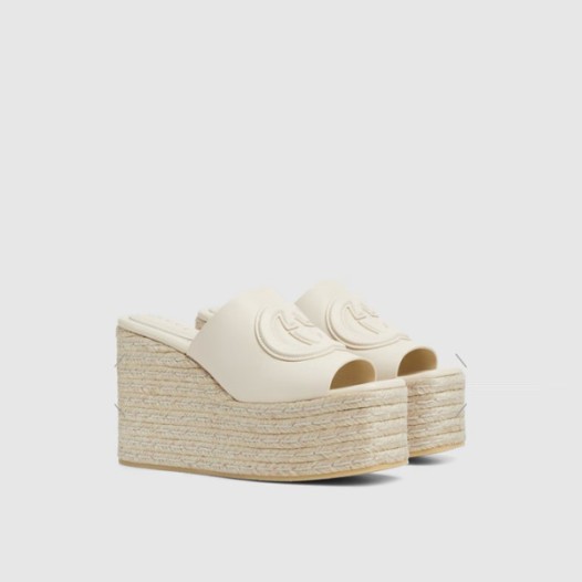 ❤구찌 여성 GG 웨지힐 뮬 - Gucci Womens GG Wedge Heel Mules - gus5828x