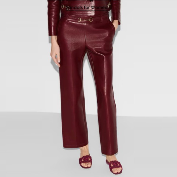 ❤구찌 여성 인터로킹 G 슬라이드 샌들 - Gucci Womens Interlocking G Slide Sandals - gus5831x