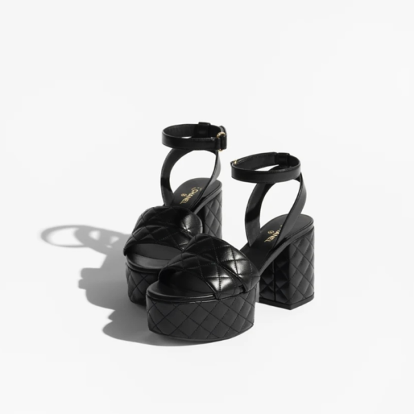 ❤샤넬 여성 램스킨 샌들 - Chanel Womens Lambskin Sandal - chs5833x