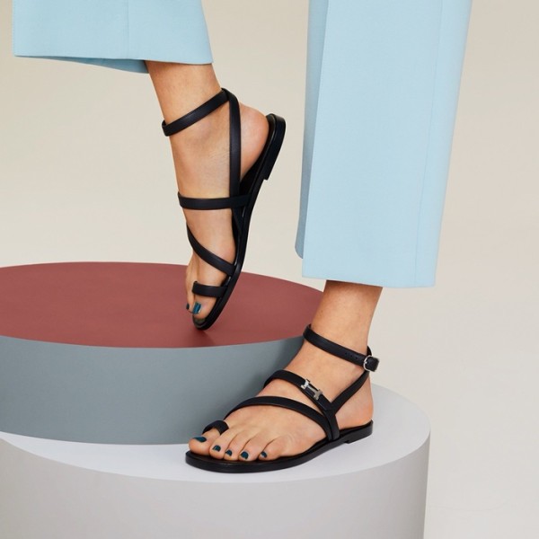 ❤에르메스 여성 하모니 미니어쳐 파리 버클 샌들 - Hermes Womens Harmonie Sandals - hes5845x