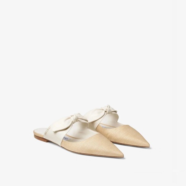 ❤지미추 여성 리본 뮬 - Jimmy Choo Womens Ribbon Mules - jis5861x