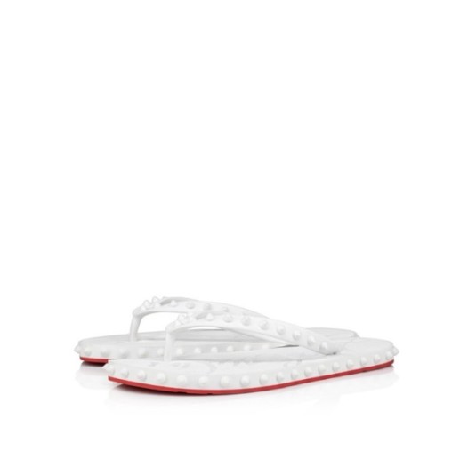 ❤크리스찬 루부탱 남성 스파이크 플립플랍 슬라이드 - Christian Loubutin Mens Spikes Flip Flop Slides - cls5869x