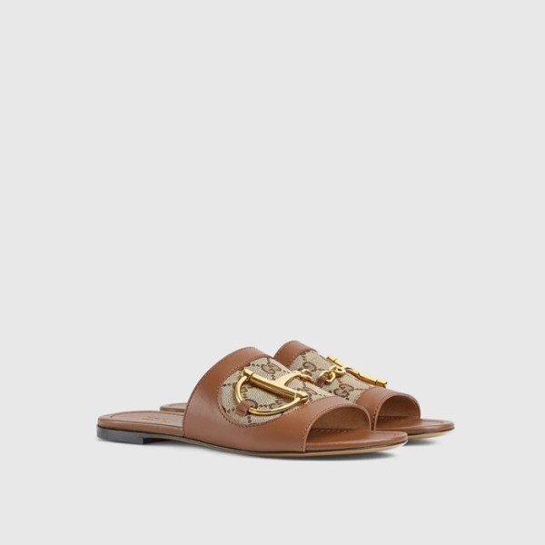 ❤구찌 여성 홀스빗 슬라이드 샌들 - Gucci Womens Horsebit Slide Sandals - gus5872x