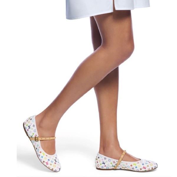 ❤루이비통 여성 무라카미 리에디션 플랫 슈즈 - Louis vuitton Womens Murakami Re-edition Flat Shoses - lvs5900x