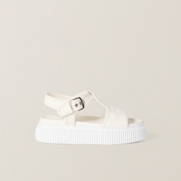 ❤미우미우 여성 데님 플랫폼 샌들 - Miumiu Womens Denim Platform Sandals  - mis5946x