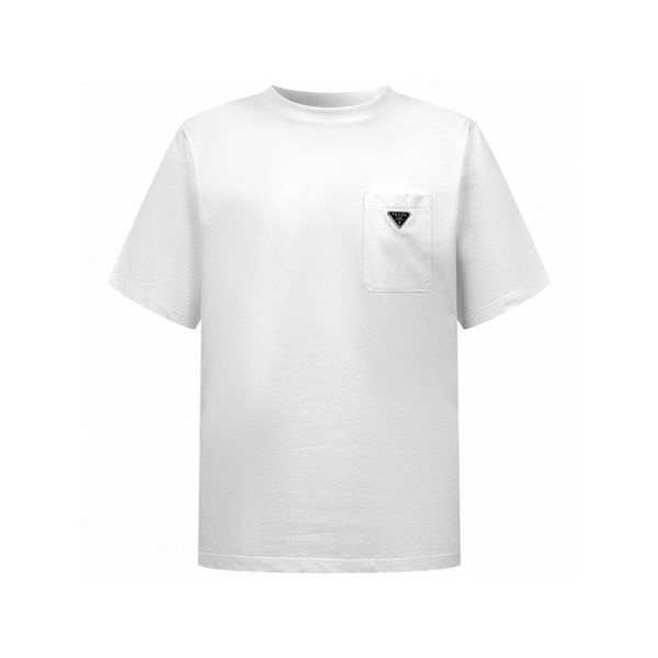 ❤프라다 남성 라운드 반팔티 - Prada Mens Round Tshirt - prc6863x