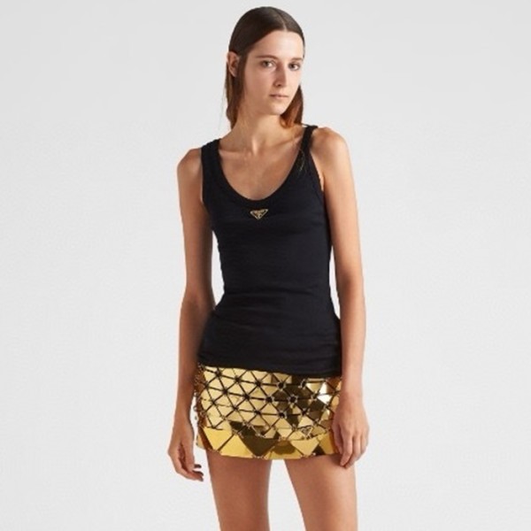 ❤프라다 여성 라운드 나시 - Prada Womens Round Tshirt - prc6879x