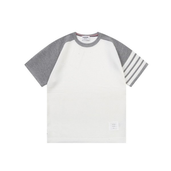 ❤톰브라운 남성 라운드 반팔티 - Thom Browne Mens Round Tshirts - thc6882x