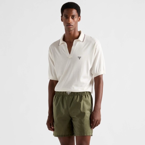 ❤프라다 남성 삼각 로고 쇼츠 - Prada Mens Shorts - prc6884x