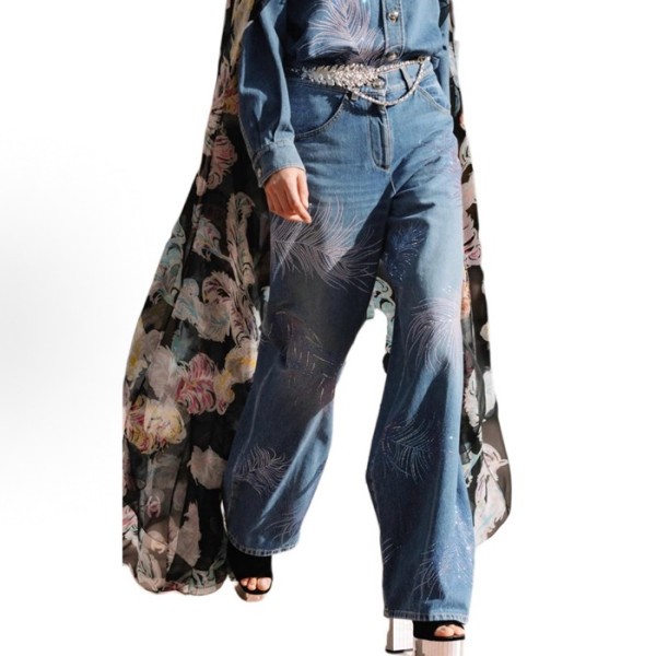 ❤Chanel Womens Denim Pants - 샤넬 여성 데님 팬츠 - chc6888x